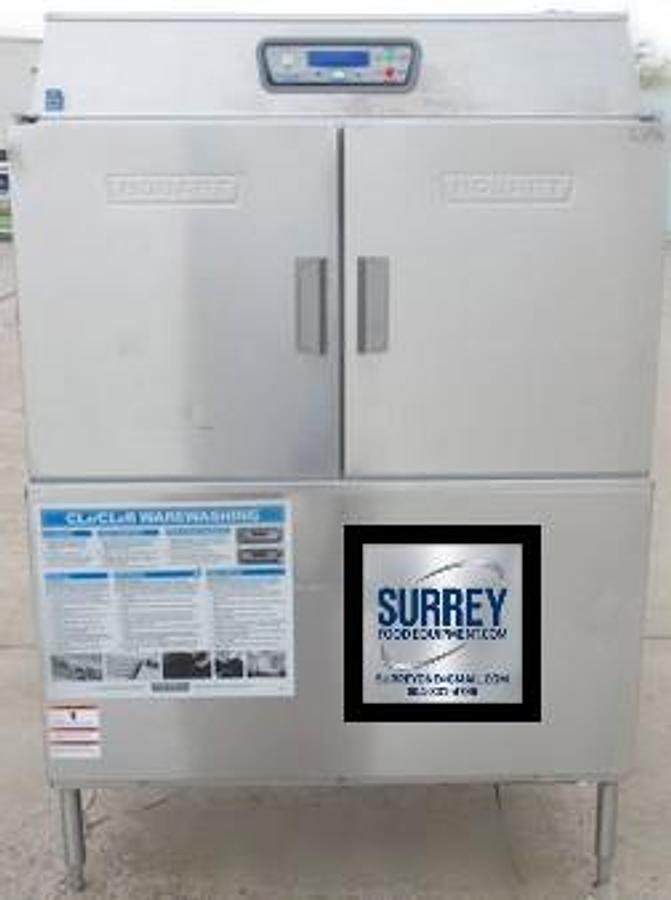 Used Hobart CL44E Double Rack Dishwasher - very good condition