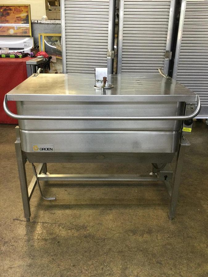 Refurbished Groen 40 Gallon Electric Auto Tilt Skillet NFPC-4