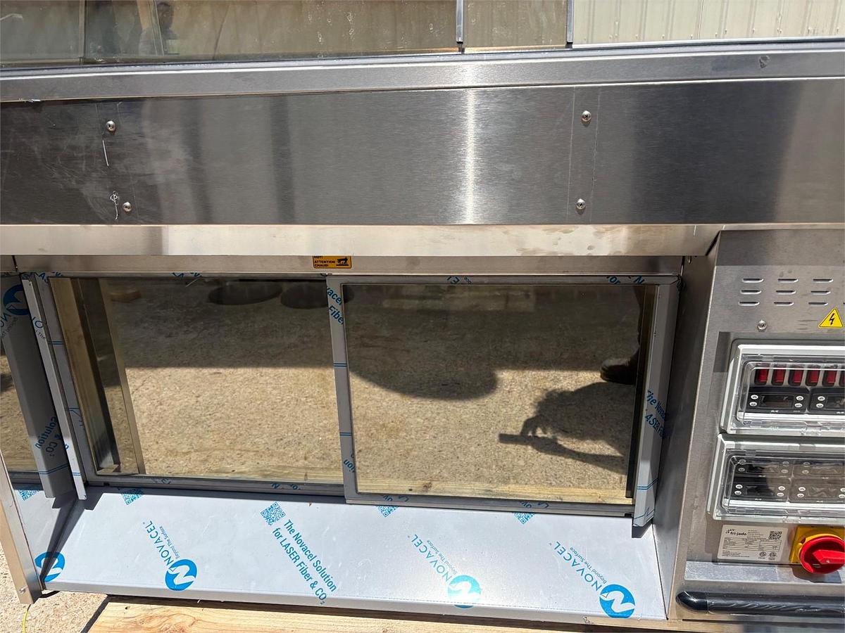 Used 2025 96” Frijado hot food merchandiser warmer - 3 available - NEVERY USED