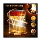 Nacho Machine Food Warmer, Nacho Chip Warmer Countertop Display Case With Light