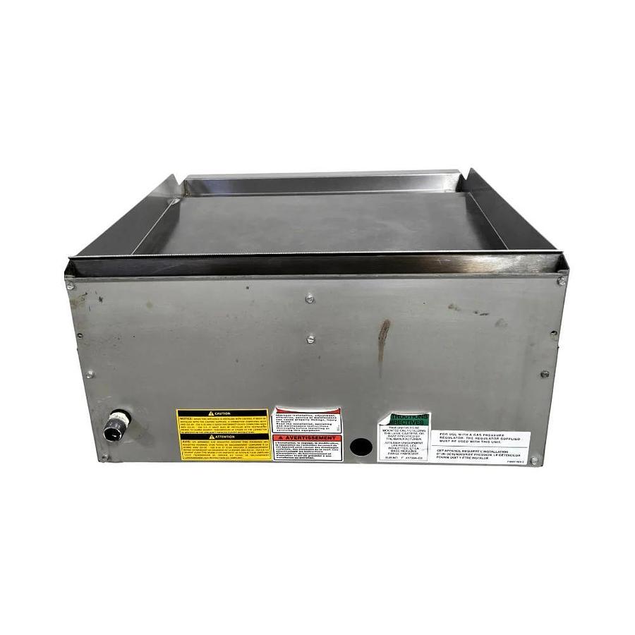 Used Vulcan VCRG24-M1 Countertop Griddle - Natural Gas -warranty