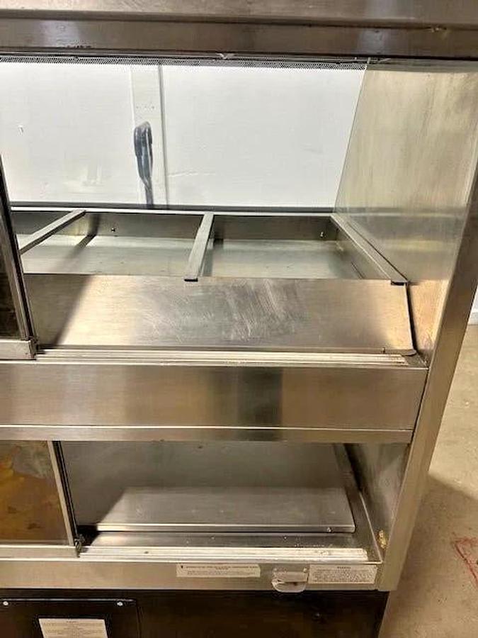 Used HARDT COMBO ZONE4, DUAL SERVICE HOT FOOD w/GRAB-N-GO FRONT MERCHANDISER DISPLAY