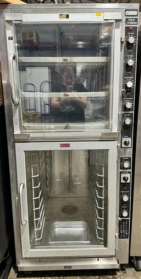 Used Super Systems OVEN/PROOFER Combo Model: OP-3-BL