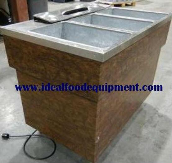 Used QUEST 3 WELL HOT FOOD TABLE