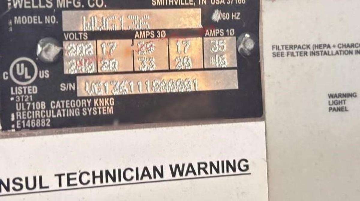 Used WELLS SELF-CONTAINED VENTLESS GRIDDLE