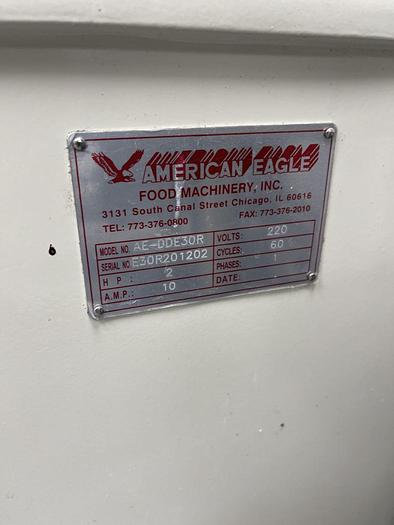 Used American Eagle Model: AE-DDE30R 2 HP Dough Divider