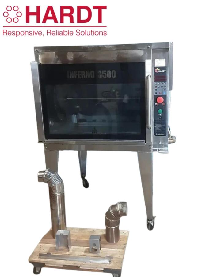 Used Hardt 3500 Inferno Natural Gas Commercial Rotisserie Oven