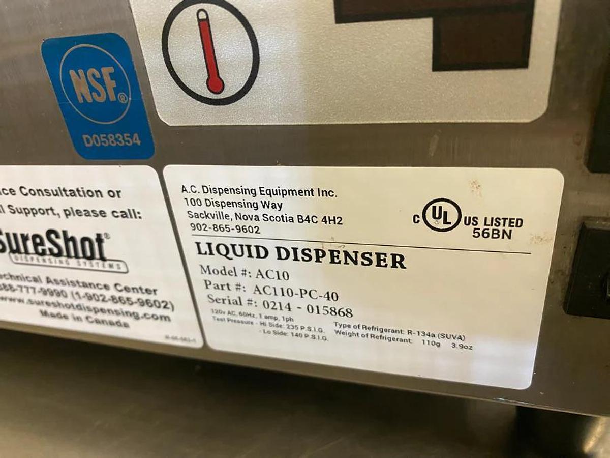 Used SureShot Dispensing Systems AC10-PC Liquid Dispenser