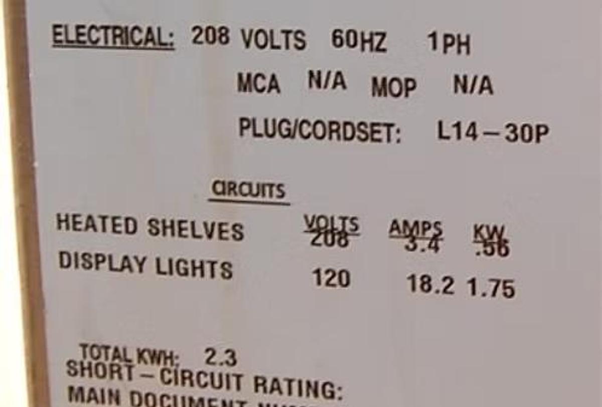 Used Royston Hen House 74″ Hot Case Merchandiser