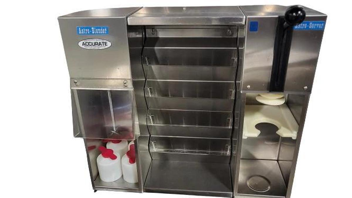 Used Astro Blender AS-21 & AM-2 24 Flavor System Soft Serve Machine