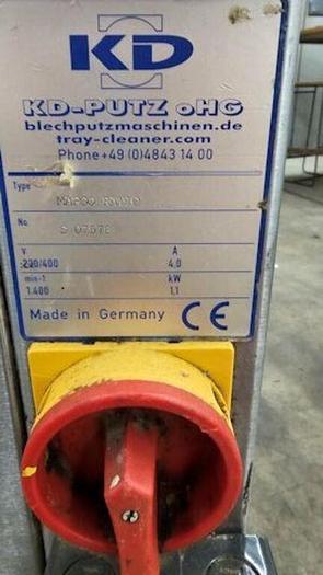 Refurbished KD PUTZ S/S COMM ELEC TRAY / PAN SCRUBBER