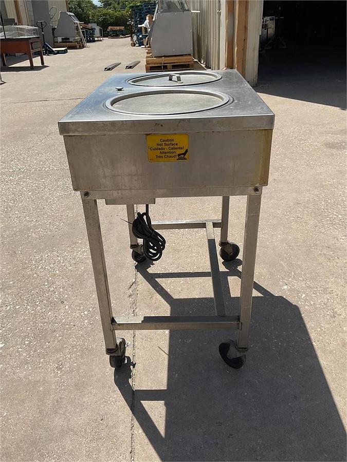 Used Belshaw glazing warmer