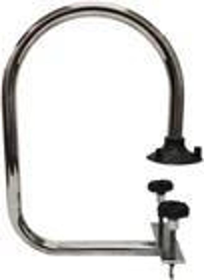 Chrome Plated Single Arm Waitress Stall Bar Service Rail Server Station