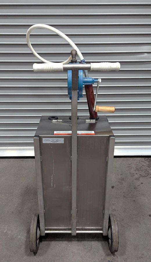Used Giles GOC Portable Waste Oil Caddy