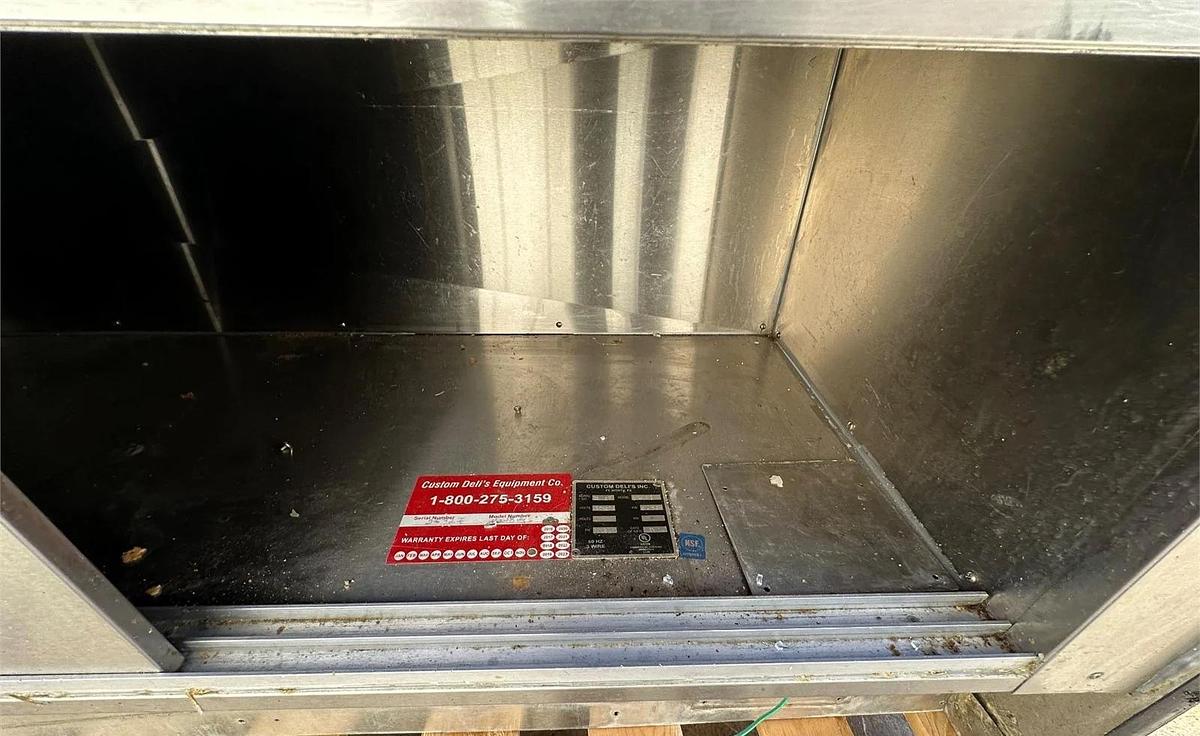 Used Custom Deli Heated Display Merchandiser