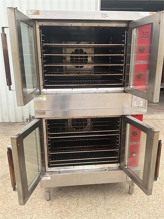 Used Vulcan electric double convection oven - 3 AVAILABLE