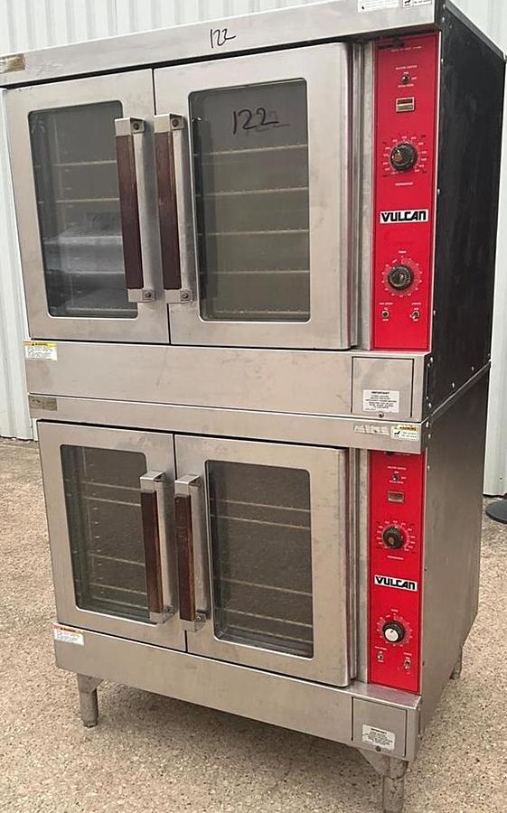 Used Vulcan electric double convection oven - 3 AVAILABLE