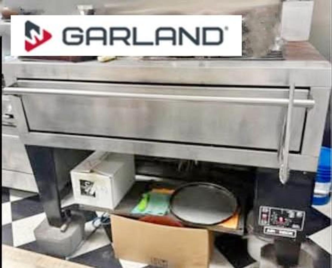 Used Garland air deck pizza oven