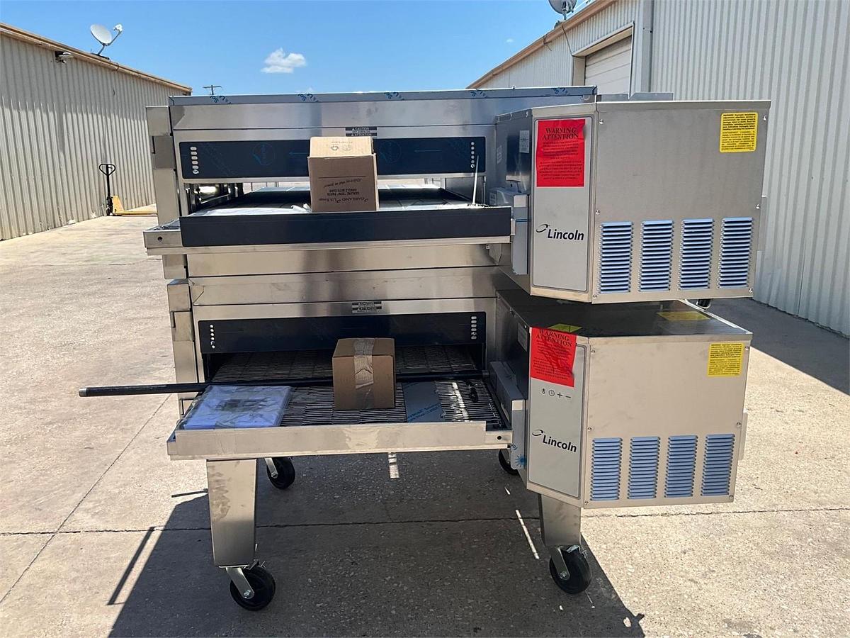 Used 2023 Lincoln gas 1600 double stack conveyor oven - NEVER BEEN USED