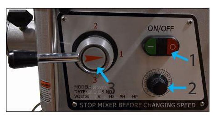 30QT Planetary Mixer with Guard and Timer – 110V, 1500W