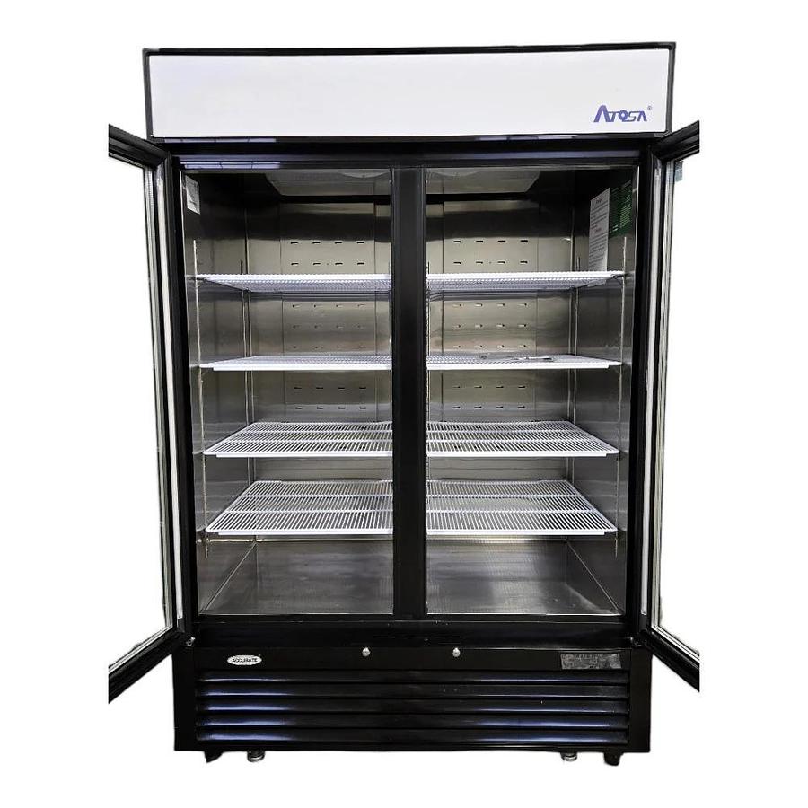 Used Atosa MCF8721ES Upright Freezer - 2 Door - Cosmetic Damage -warranty