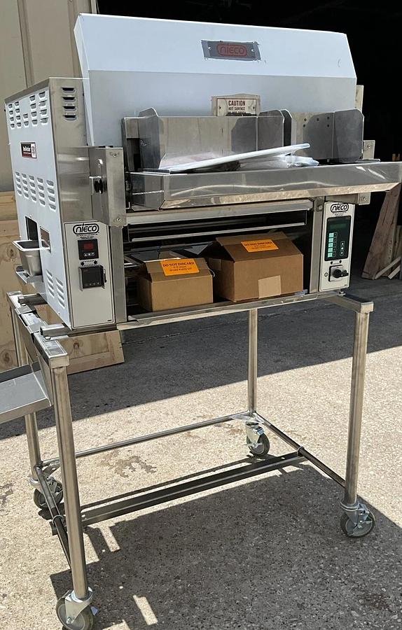 Used Nieco JF93E Electric Broilvection automatic broiler Hamburger Ventless oven - Brand new clearance item