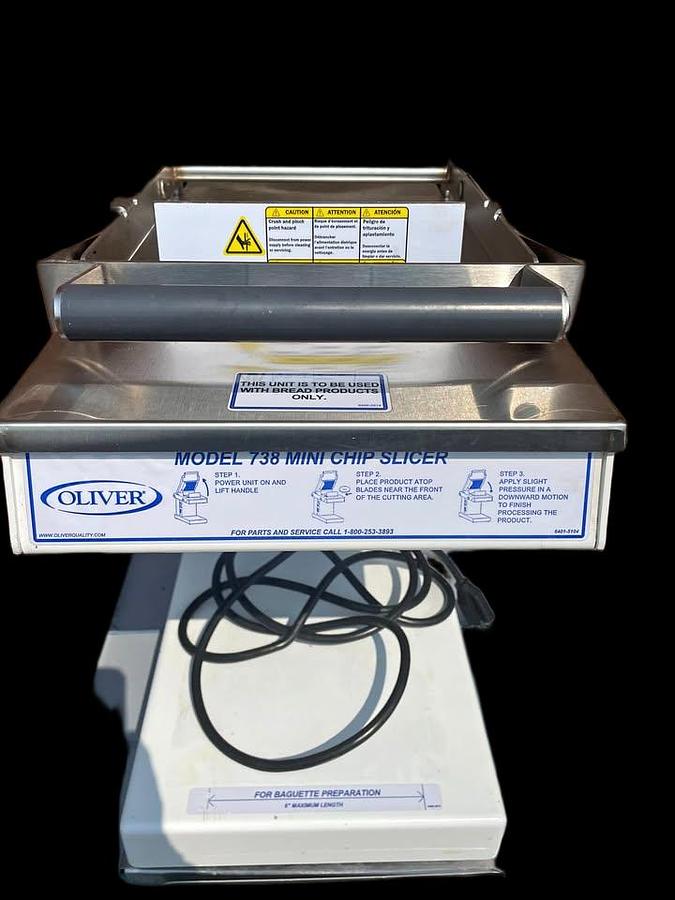 Used Oliver Bagel Slicer - Model 738