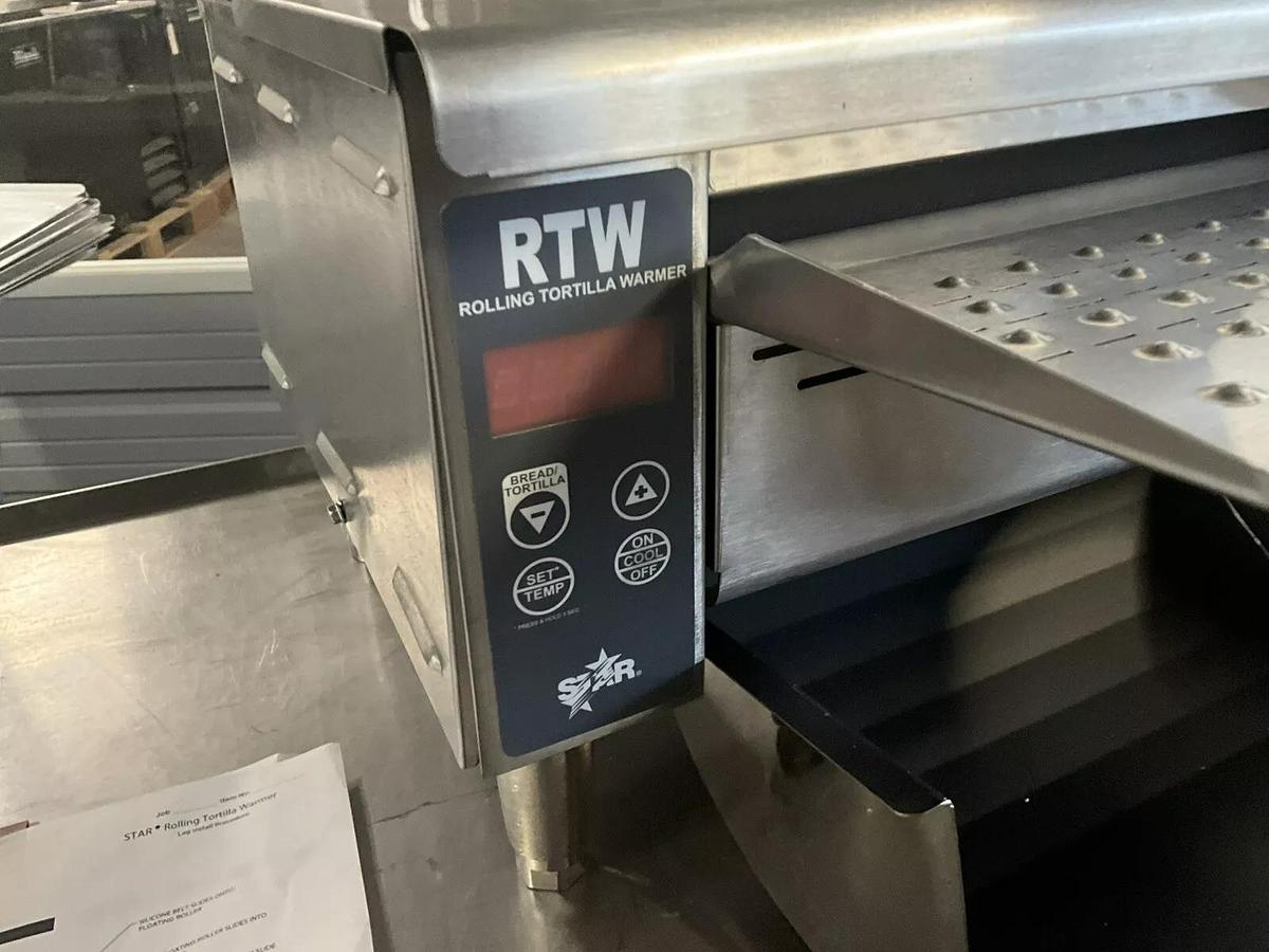 Used Star 9D-RTW14EA 14" Electric Rolling Tortilla Warmer Burrito Taco Quesadilla