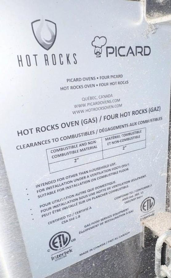 Used Picard Pizza Oven double stack - Model HR70-22- Generation 3