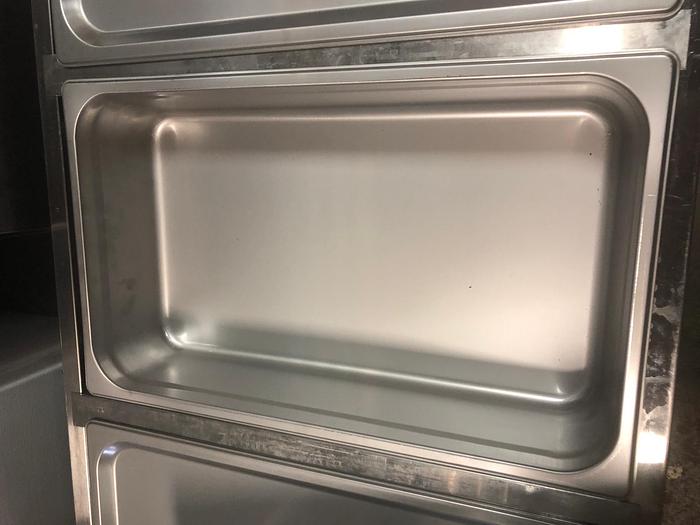 Used BAIN MARIE Counter top food warmer
