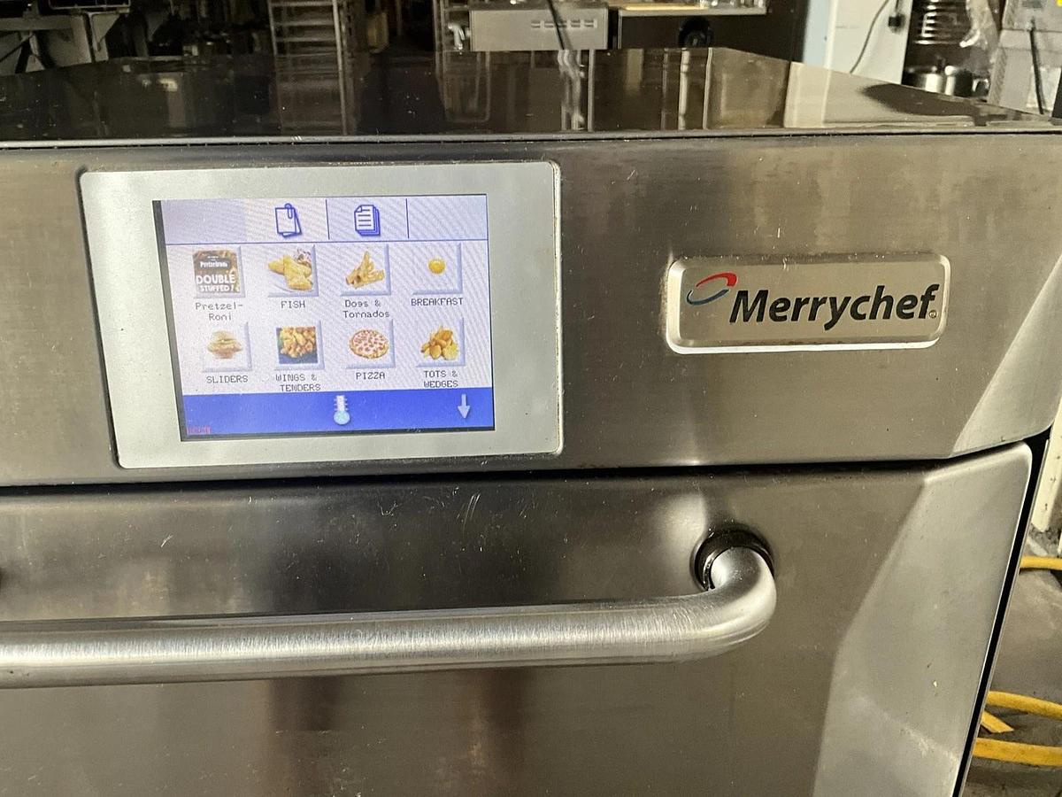 Used 2018 Merrychef e4s High speed convection microwave oven eikon E4S Merry Chef