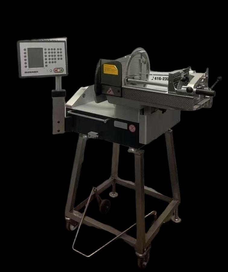 Used Bizerba Automatic A404 Meat Deli Slicer Stacker - nice condition - WARRANTY