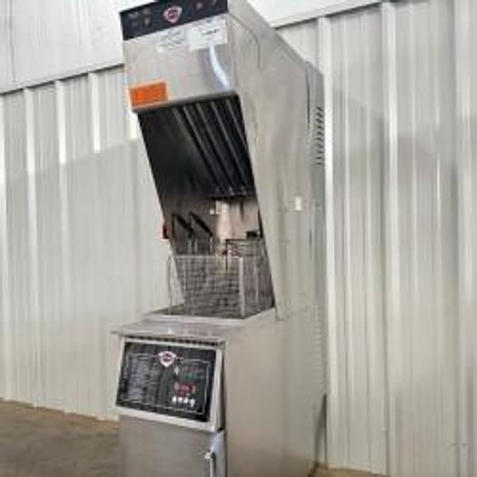 Refurbished Wells Ventless 55 LB Fryer  Auto Lift 1/3 Phase WVAE-55FC