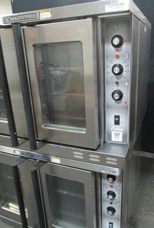 Used Bakers Pride Double Stack Electric Convection Oven