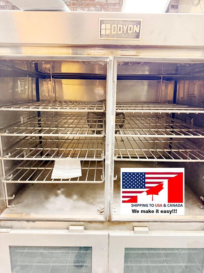 Used DOYON JAOP10 ELECTRIC CONVECTION OVEN WITH PROOFER