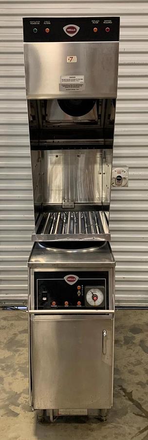 Used Wells WVAE-30F 30 LB Electric Ventless Deep Fryer 208V