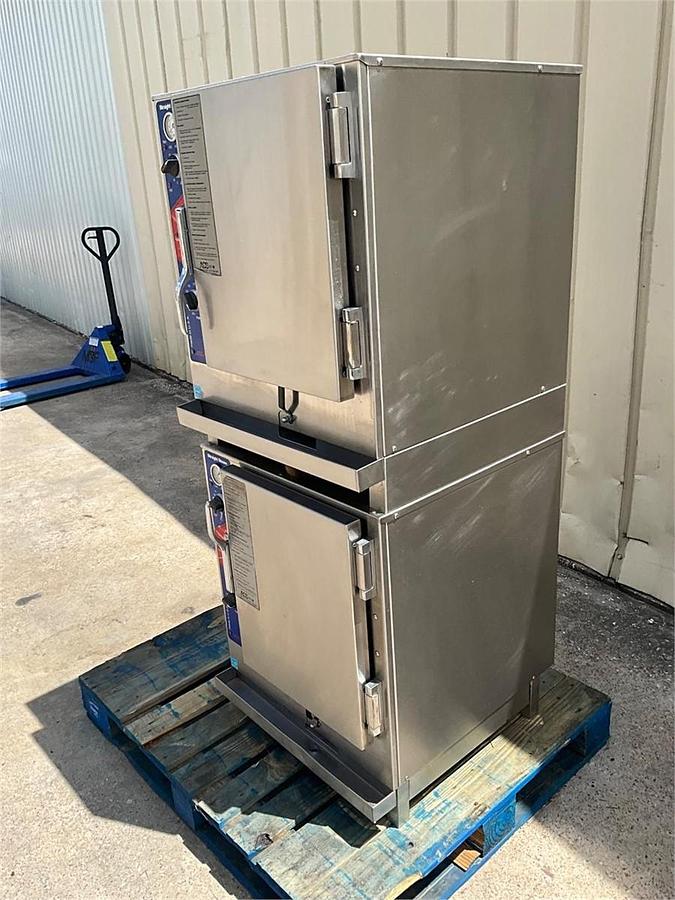 Used ACS double electric steamer