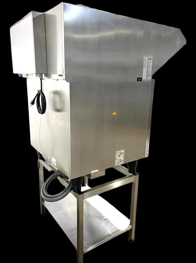 Used Rational 6 pan/half size (Electric) Combi, w/UltraVent Hood, Stand 
