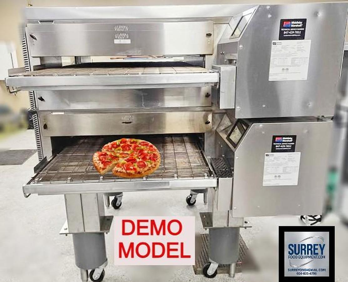 Used Middleby Marshall X55 Pizza Conveyors -Double Stacked