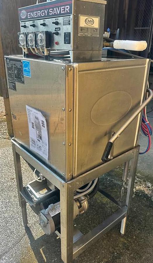 Used Commercial CMA Low Temp Model EST-AH2 Dishwasher, 120V