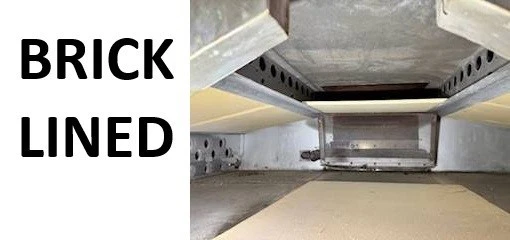 Used Bakers Pride FC-616 IL Forno Classico Natural Gas Brick Lined Deck Oven NAT GAS