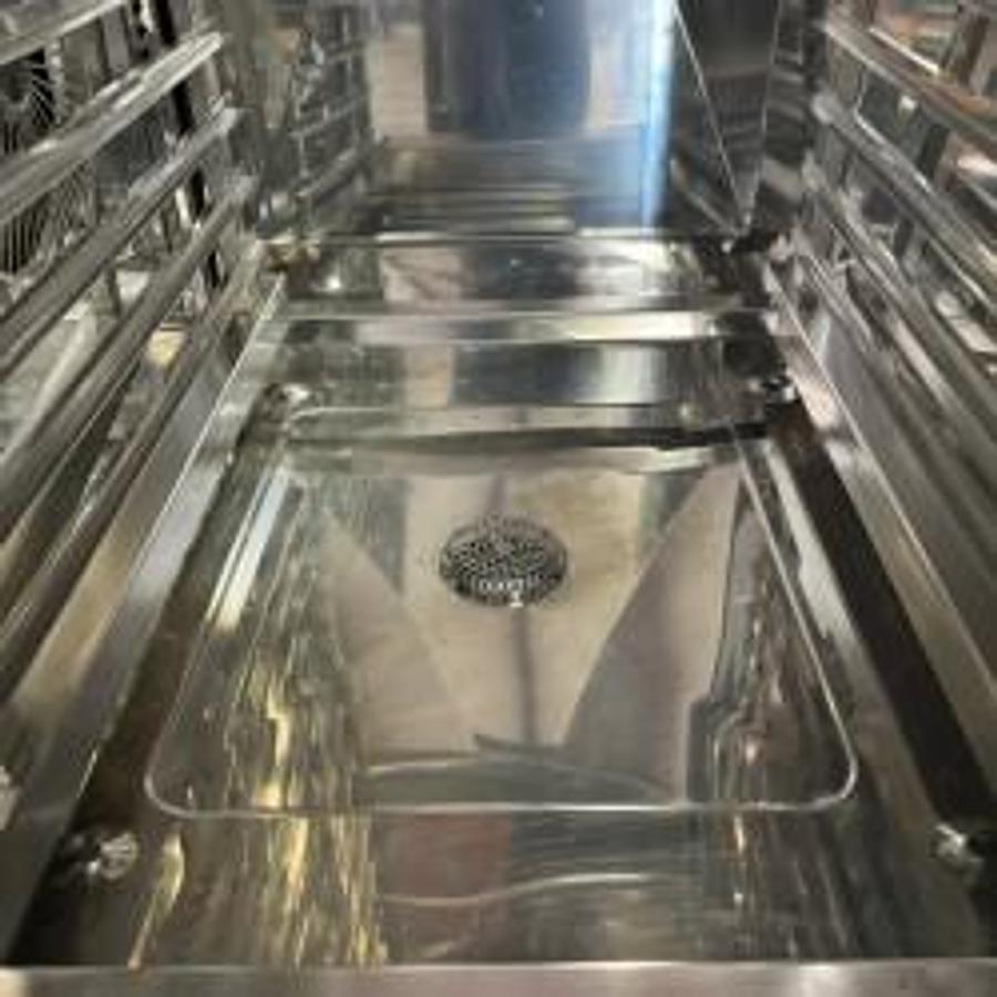 Used Rational Combi Oven Electric SCC202 With Roll In Rack