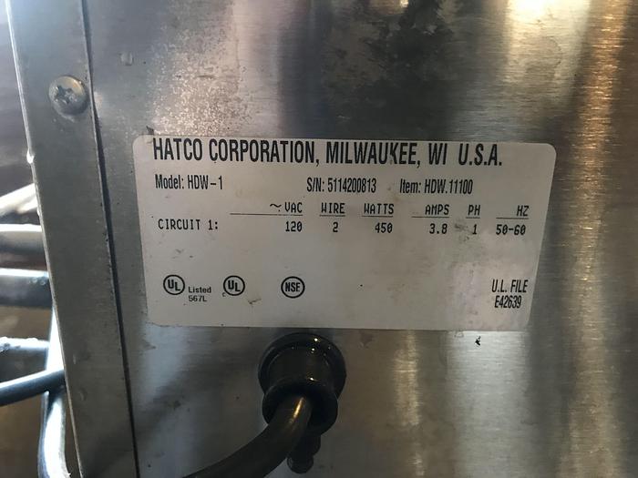 Used Hatco hot food warmer drawer