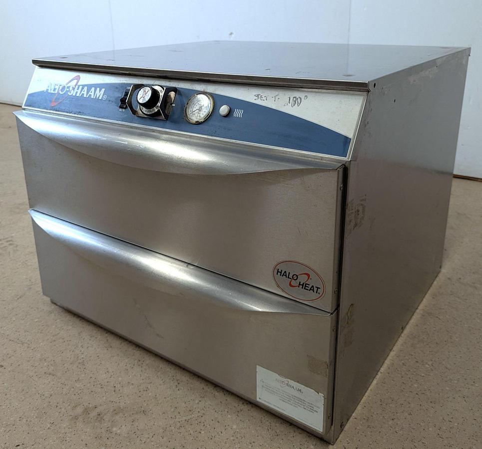 Used Alto Shaam 500-2D Halo Heat Double Warming Drawers