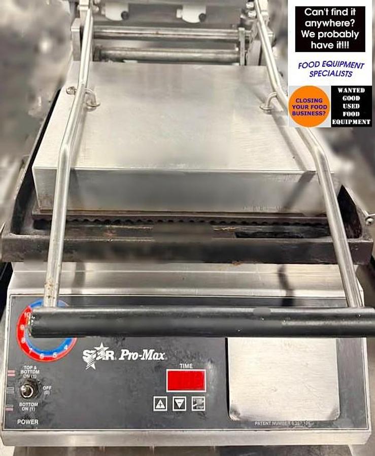 Used Starmax panini grill