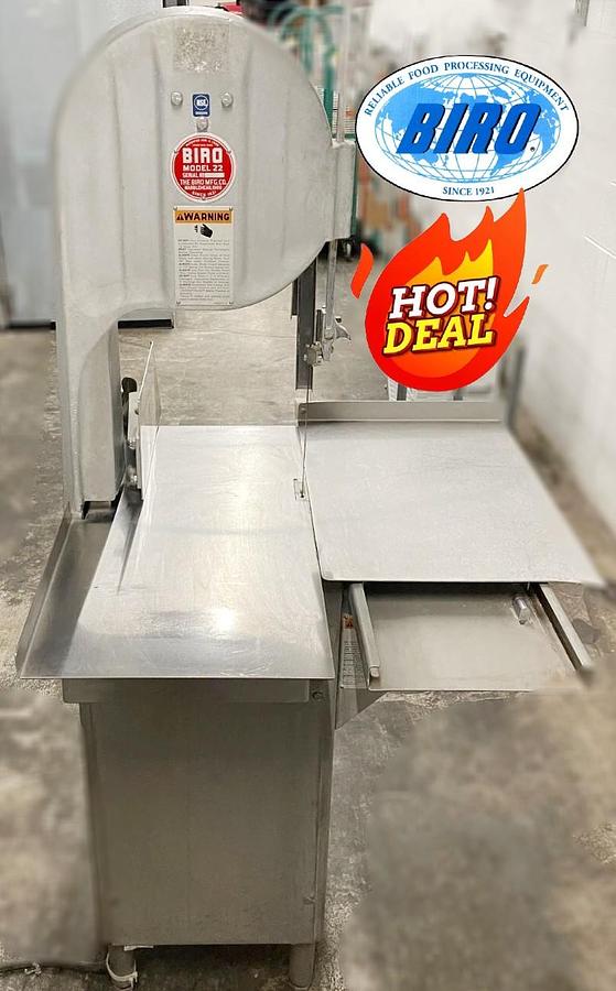 Used Biro Model 22 Meat Saw - price reduced