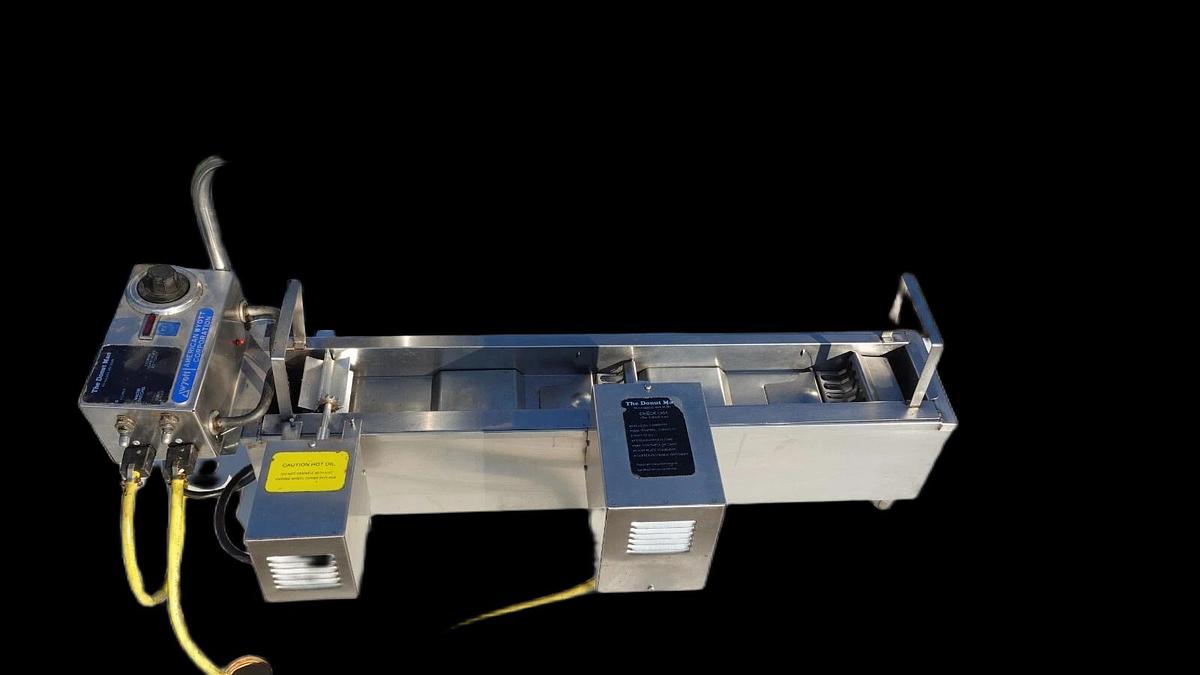 Used Lil Orbits Donut Machine Maker ~ W/ Cart, Hood & Fryer Ready to ROLL Doughnut!