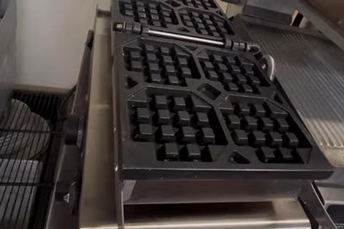 Used Commercial S.S Waffle Baker