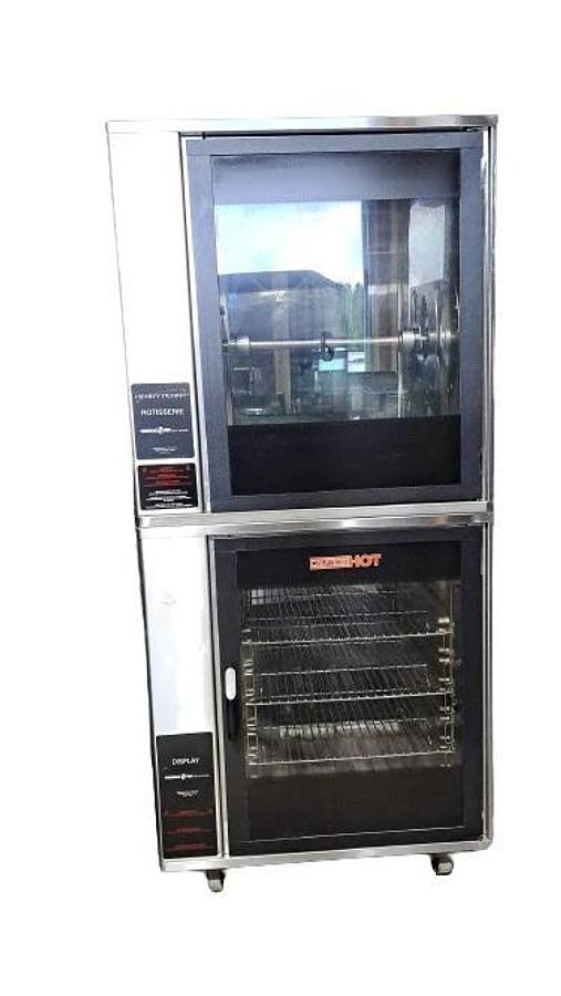 Used Henny Penny SCR-6 Chicken Rotisserie with Warming Display FORO2080