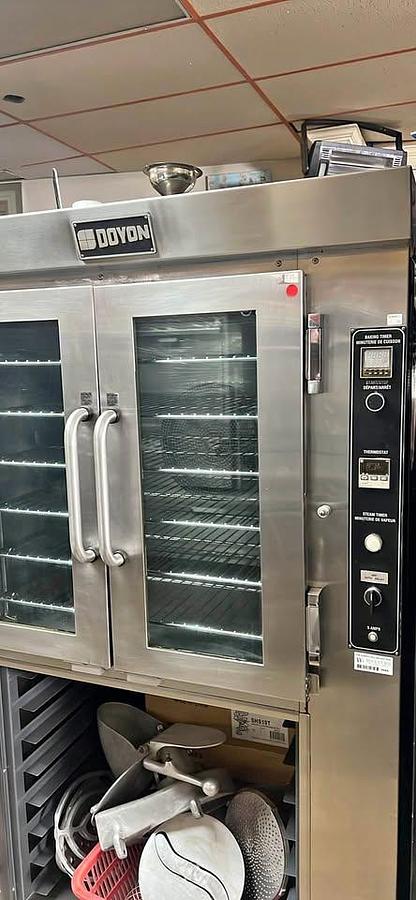 Used Doyon Convection oven and proofer combination -STEAM INJECTION
